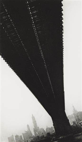 WALKER EVANS (1903-1975) The Brooklyn Bridge Portfolio. 1928-29; printed 1994.